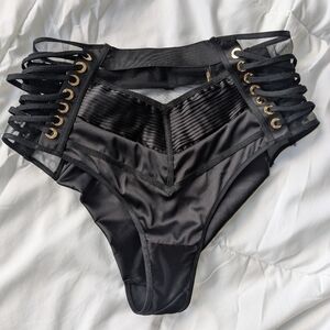 Honey Birdette Black Bottoms